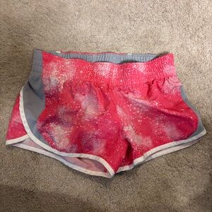 Nike Pink and Gray Dri-FIT Shorts